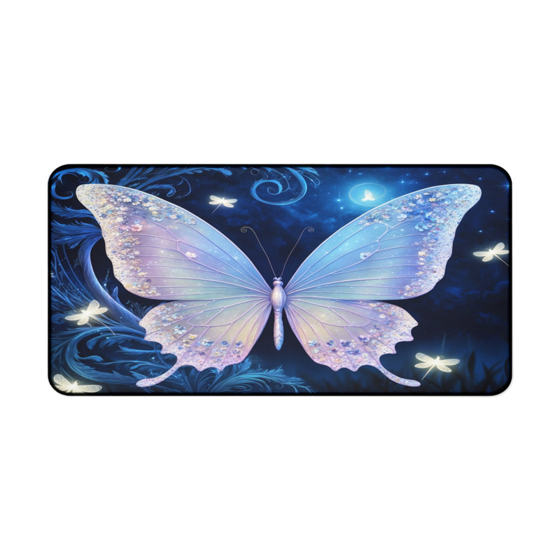 Polyester Desk Pad, 14.4x12.1