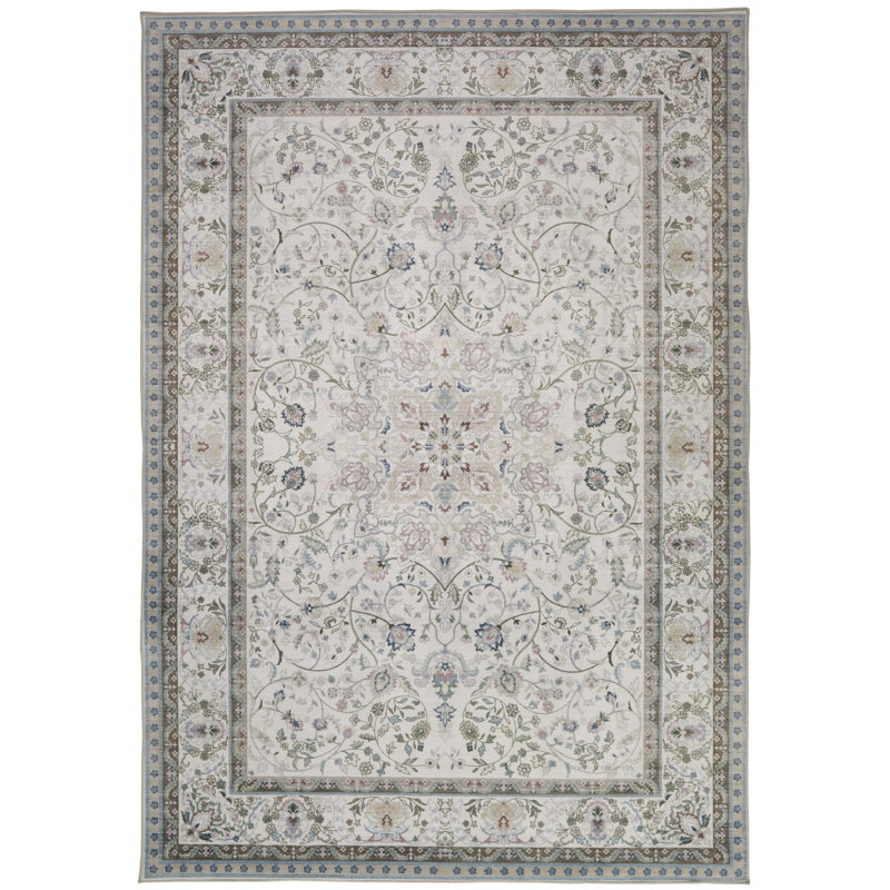 Keira Oriental Machine Printed Area Rug, Rectangle 160 x 230 cm