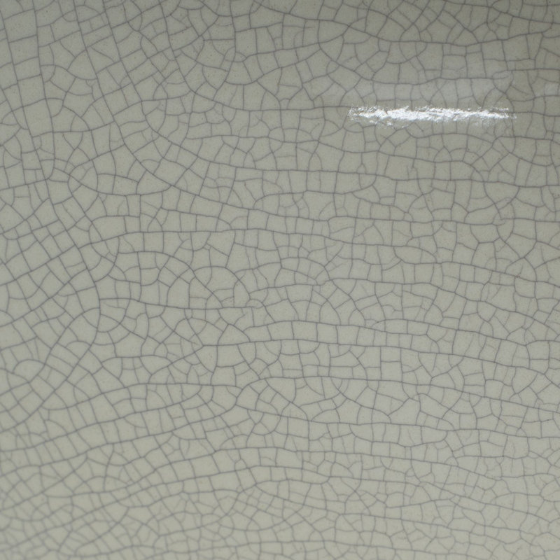 Logan Outdoor Flush Mount, White Crackle, Incandescent (Not Included)