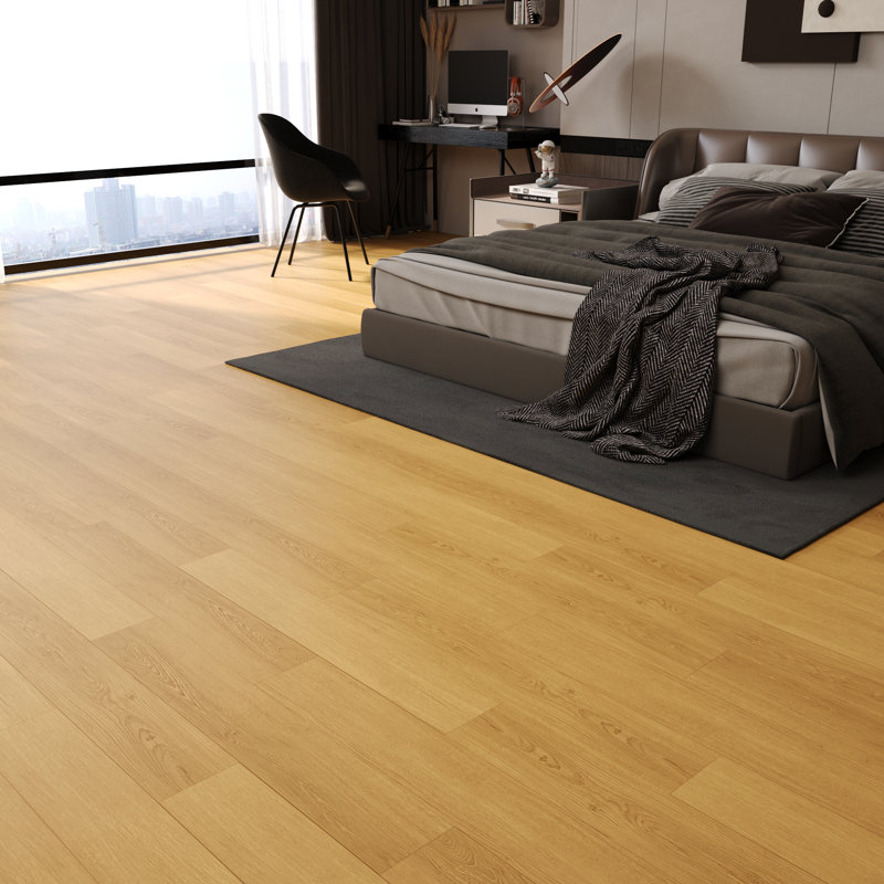 3.28 Ft. W  X 16.4 Ft. L Waterproof Vinyl Roll Flooring, Residential/Commercial (Covers 53.82 Sq.ft./Box)