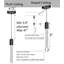 Luminaire suspendu en cristal à 2 lumières (ensemble de 2)-340357967