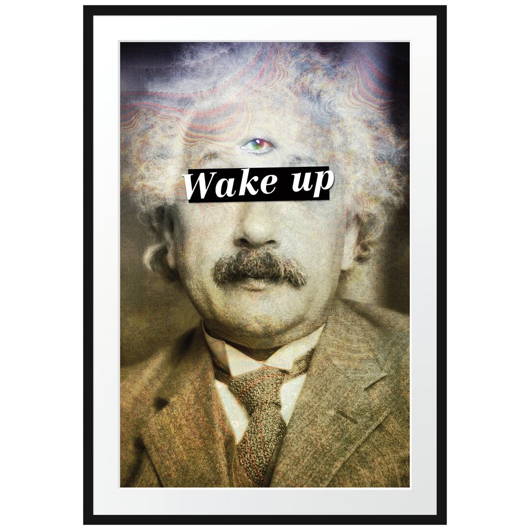 Gerahmtes Poster Einsteins Third Eye