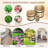 Outdoor Wooden Planter Box Set of 3 w/ Drainage Holes for Flower Herb Shrub