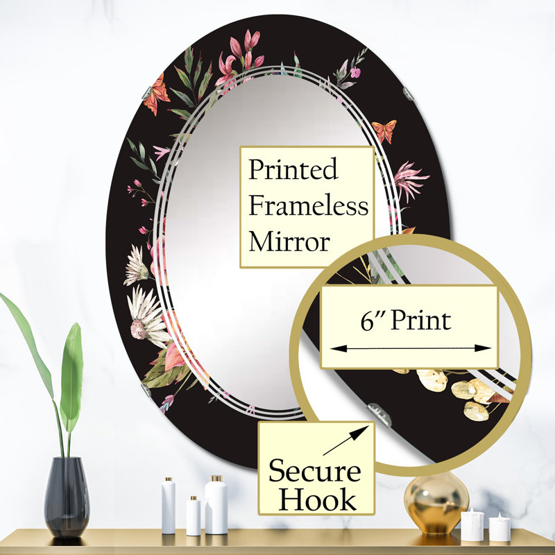 Miroir de salle de bain sans cadre, 36 po x 24 po