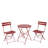 Shelah 3-Piece Steel Folding Bistro Set -61471851