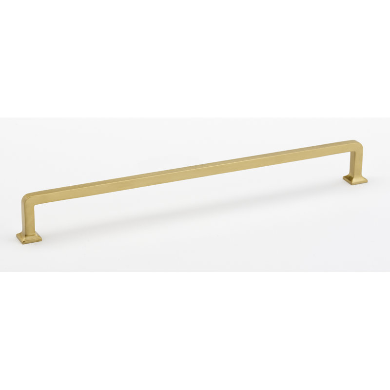 Millennium 12" Center to Center Appliance Pull, 18", Satin Brass