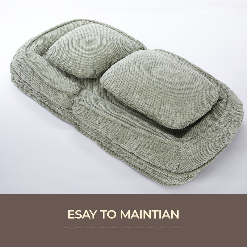 Human Dog Bed ,Lazy Sofa Couch ,5 Adjustable Position,Sit,Sleep,Fold,Suit To Put In Bedroom, Living Room ,Space Saving Design