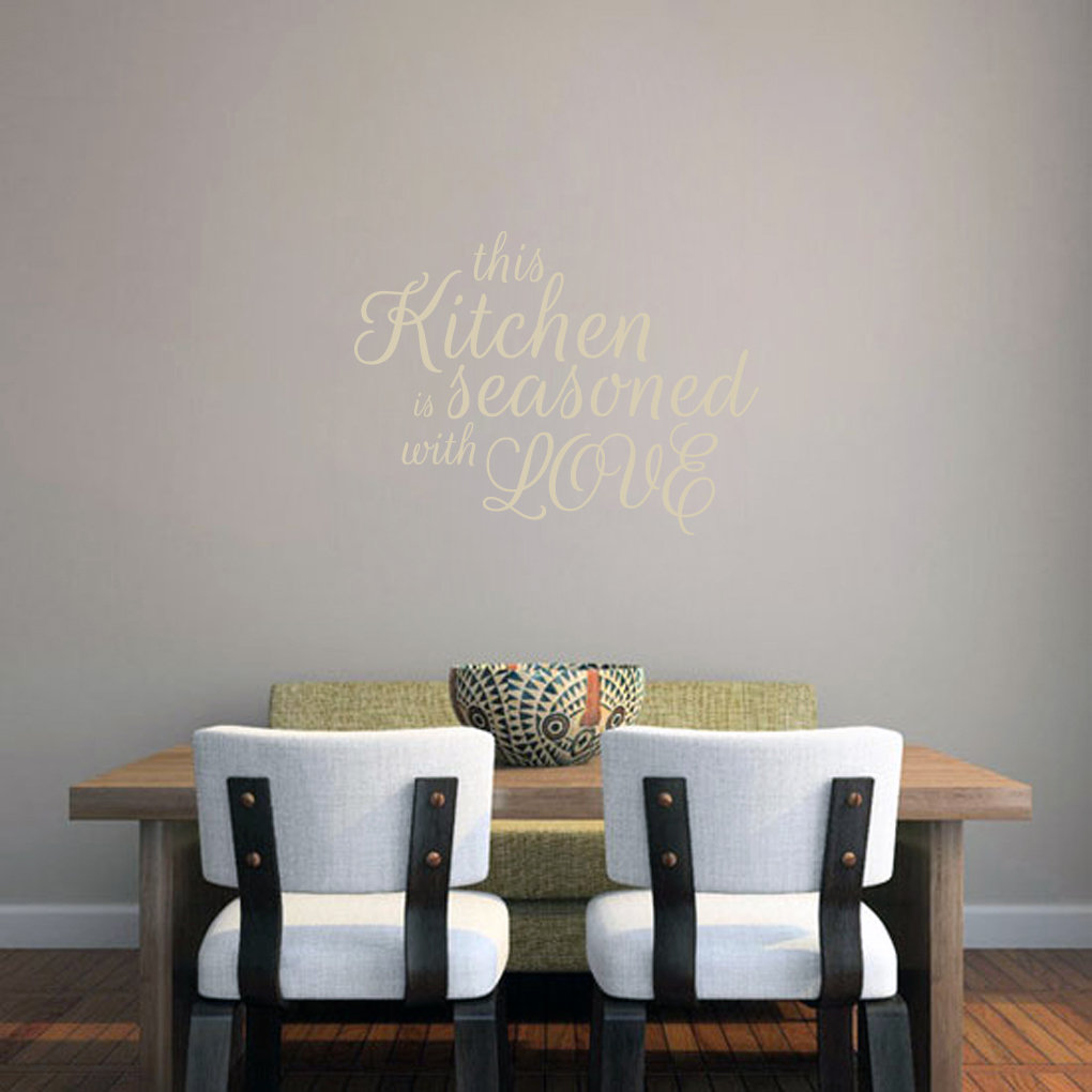 Text & Numbers Non-Wall Damaging Wall Decal Charlton Home® 