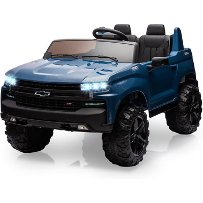 24V 2-Seater Kids Electric Ride-On Truck with Parent Remote, 4x Spring Suspension, 3 Speeds, MP3 Player & Wireless Music