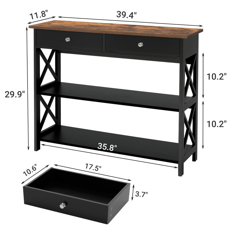 Tynijah 39.4'' Console Table