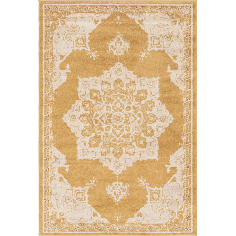 Tapis doré Whitwell, Rectangle 4 pi 1 po x 6 pi 1 po