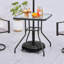 Colour 24.7kg Free Standing Umbrella Base with Wheels-603994896