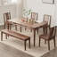 Table de salle à manger rectangulaire-100817201
