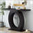 Modern Console Table with Egg-Shaped Base-628480389