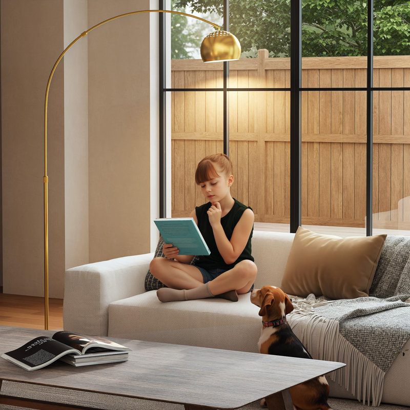 180cm Arched Floor Lamp