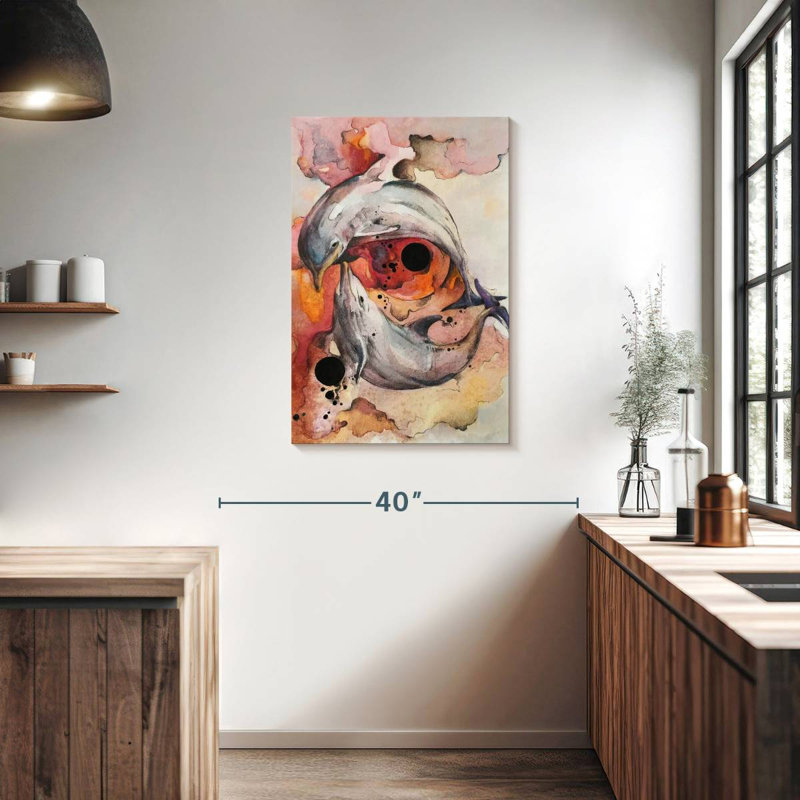 Hardie Dolphin Couple, 36" H x 24" W