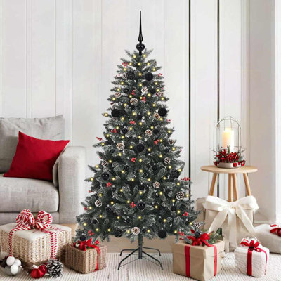 Artificial Christmas Tree with Stand Green