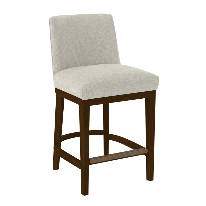 Upholstered Stool, Rumor Bliss, Pecan