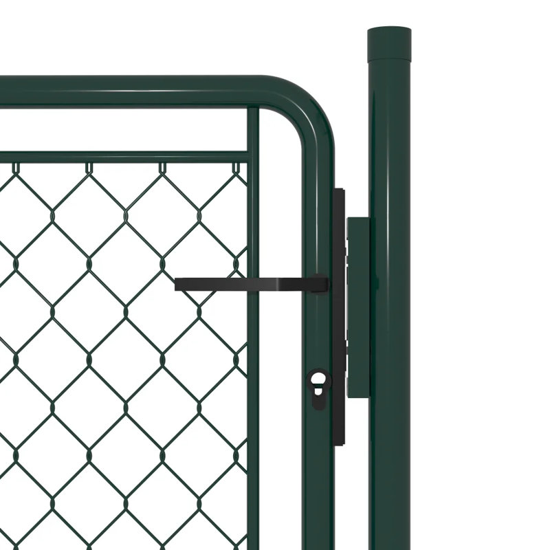 Torr Metal Gate, Green, 125cm H x 100cm W