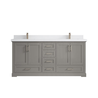 Ensemble de meuble-lavabo double 72 po Esin