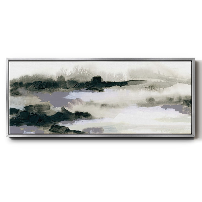 «Abstract March IV», toile encadrée, H 20 po x l 50 po