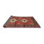 Tapis noir / rouge Southwestern-1366479811