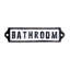 Cast Iron Bathroom Door Sign-1573712568-1573712570