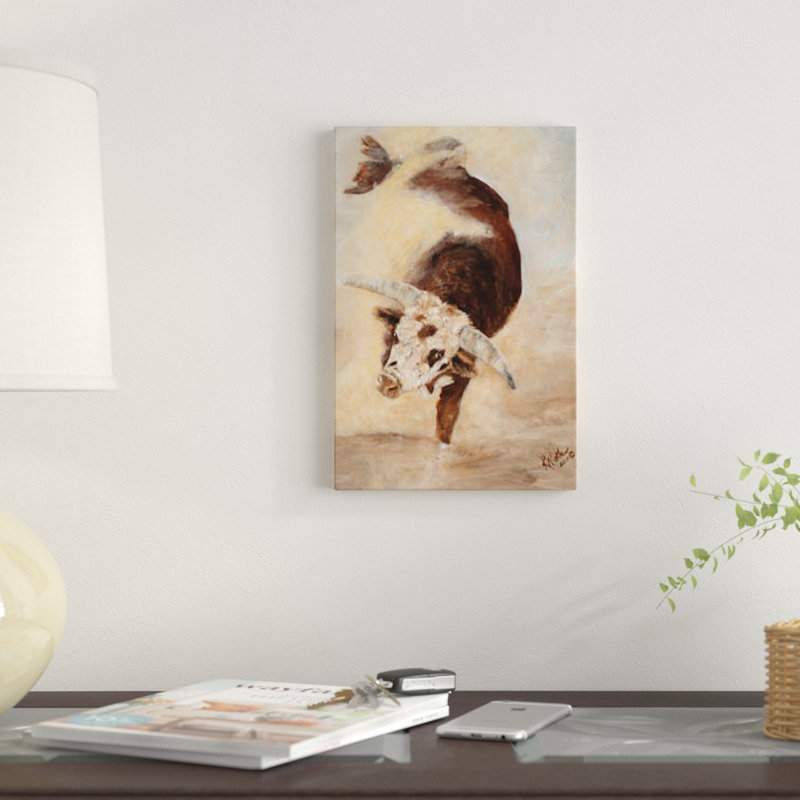 « agitation hochet & roll ii », reproduction d’impression sur toile, H 26 po x l 18 po x P 1,5 po, Toile tendue, Pas de tapis