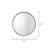 Refined Iron Round Mirror-84684134