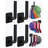 4-Pack Hat Rack Organizer, Adhesive Wall Hooks