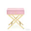 Table d'appoint pour le salon Coleen - Table d'appoint rectangulaire avec 1 tiroir, base en tréteaux en métal en forme de X, 16 po x 12 po x H 22 po, capacité de poids maximale de 40 lb