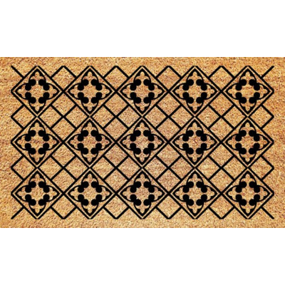 Paillasson à motif géométrique