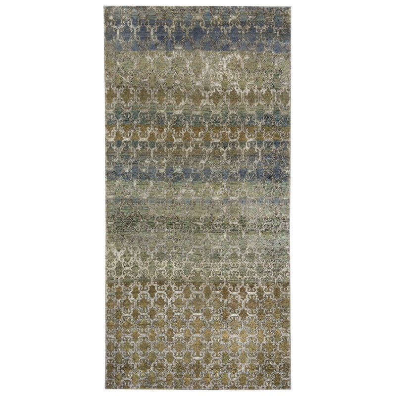 Silk Treasures One-of-a-Kind Runner 3' X 6'1" Area Rug