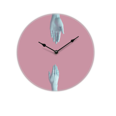 Balthrop Glass Wall Clock