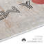 Tapis gris / noir en coton