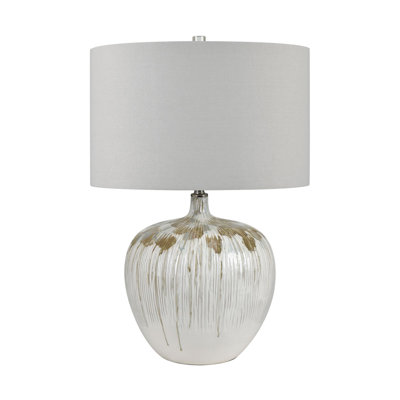 23.75" Ceramic Table Lamp With  Shade