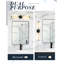 Appliques murales pour salle de bain à 2 lumières avec luminaire de salle de bain 27 po-2031615812