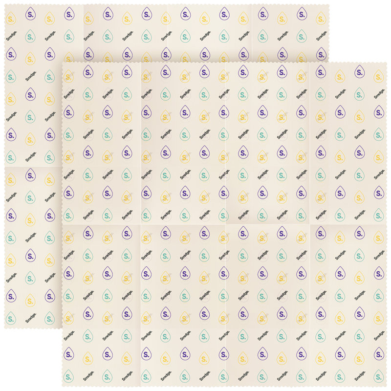 Smidge Beeswax Food Wraps, 40cm x 40cm (Set of 3)