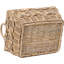 Hand Woven Wicker Laundry Hamper with Handles