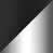 Verre noir / argent