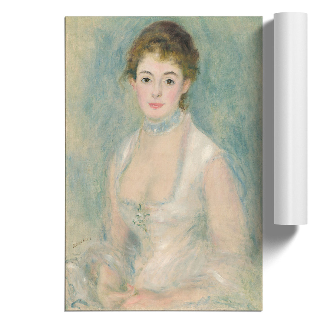 Madame Henriot by Pierre Auguste Renoir - Frameless Print
