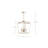 4 - Light Dimmable Lantern Geometric Chandelier-1206796210-1206796211