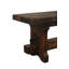 Banc en bois massif