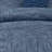 7 Piece Printed Seersucker Comforter Set Navy Queen