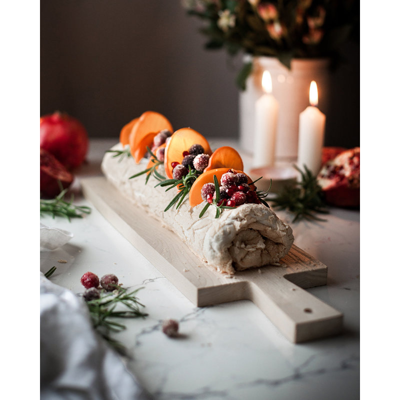 Pantry Cutting Board, White, Large: 20" X 5.75"