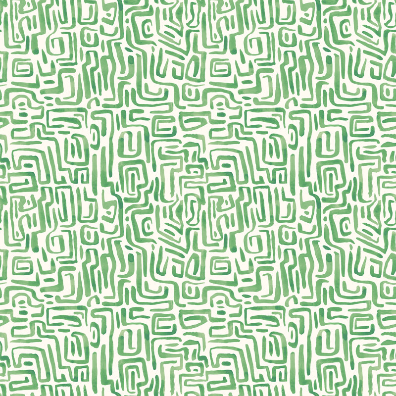 Maze Squiggle , Emerald
