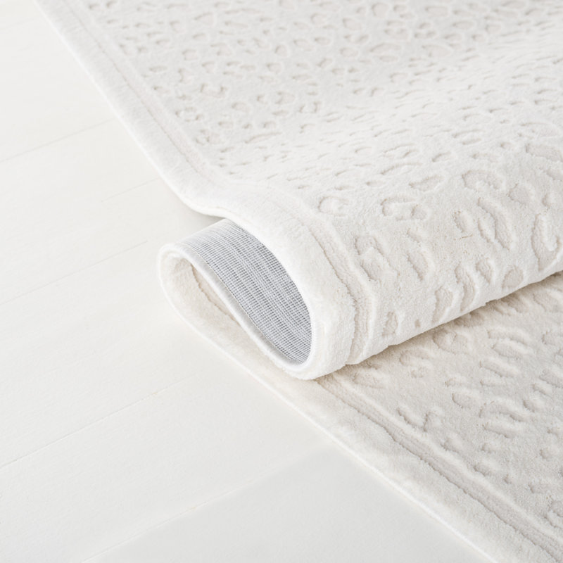 Tapis ivoire Lauren Ralph Lauren 1176, Rectangle 5 pi x 7 pi