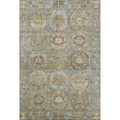 Premium Machine Washable Mayfield Medallions Rug
