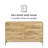 Belleville Ivywood 56" W 6-Drawer Dresser-70051685
