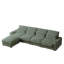 Canapé modulaire en L Maccaulay avec porte-gobelet Maccaulay-111655594